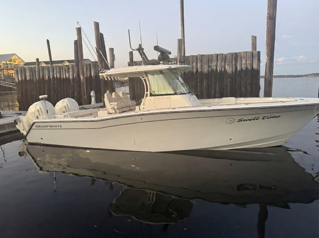 Swell Time 2025 Grady White Canyon 336 charter boat in Portland Maine